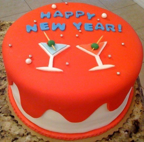 new year cake